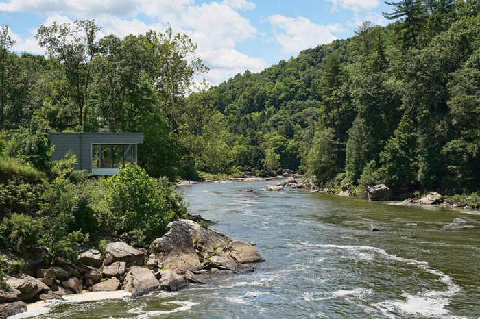 Beautiful Ohiopyle State Park located in Pennsylvania. Summer tourism and vacation destination.
