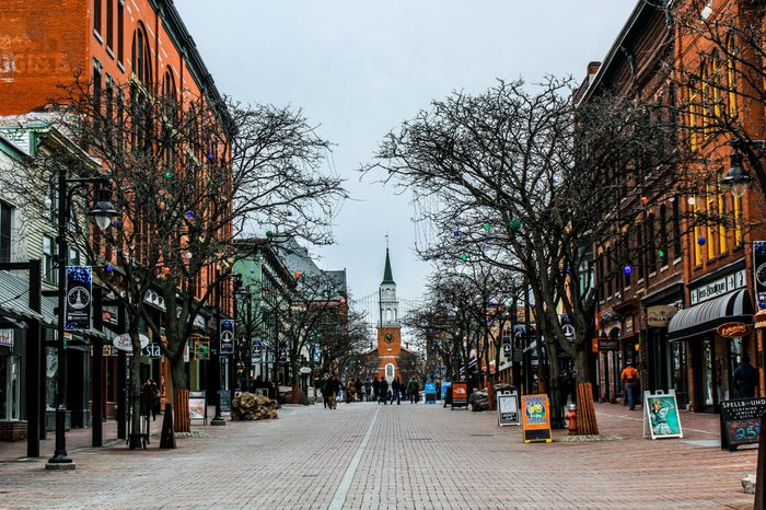 Church street in Burlington