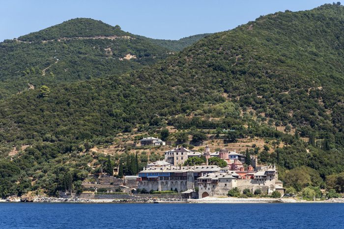 mounth athos greece monk
